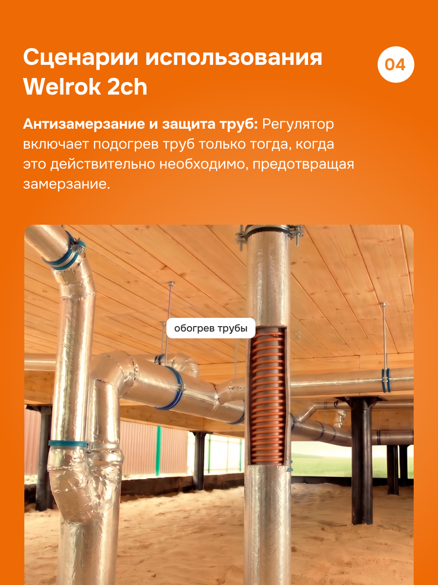 применение терморегулятора 2ch