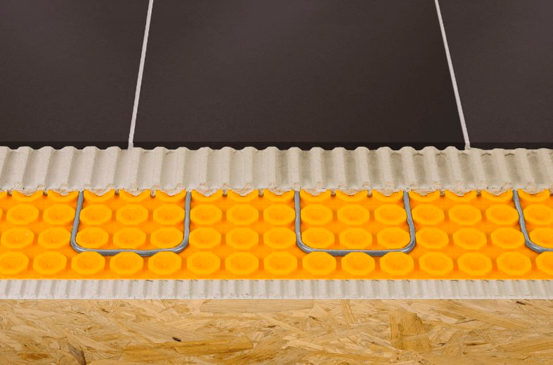 мембрана под плитку и теплый пол