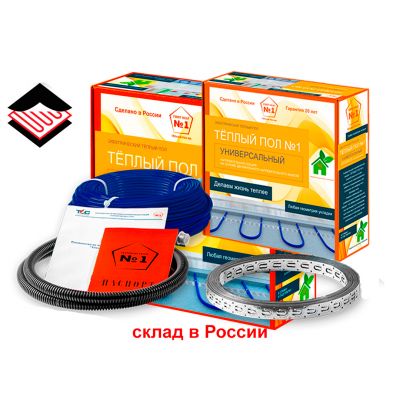Универсальный греющий кабель "Теплый пол №1" 2000 вт