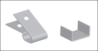 Зажим крепежный ТСР.О1-25 Ц