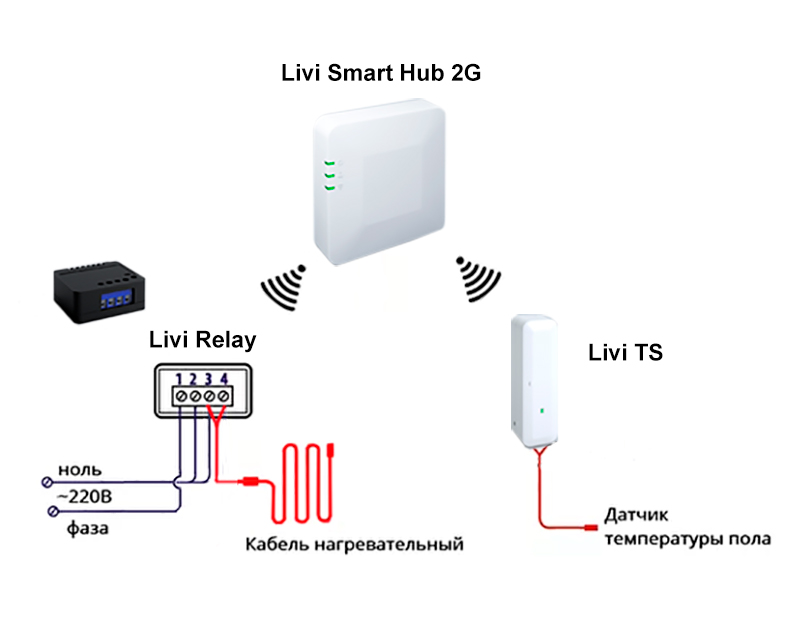 livicom подключение